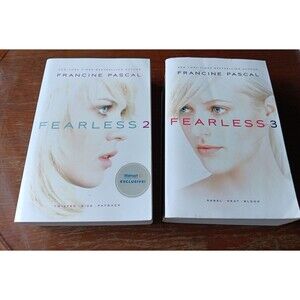 Lot of  2  FEARLESS Francine Pascal 2 & 3 Paperbacks Nice